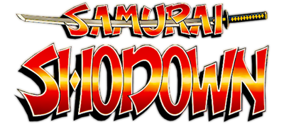Samurai Shodown logo for Sega Mega Drive